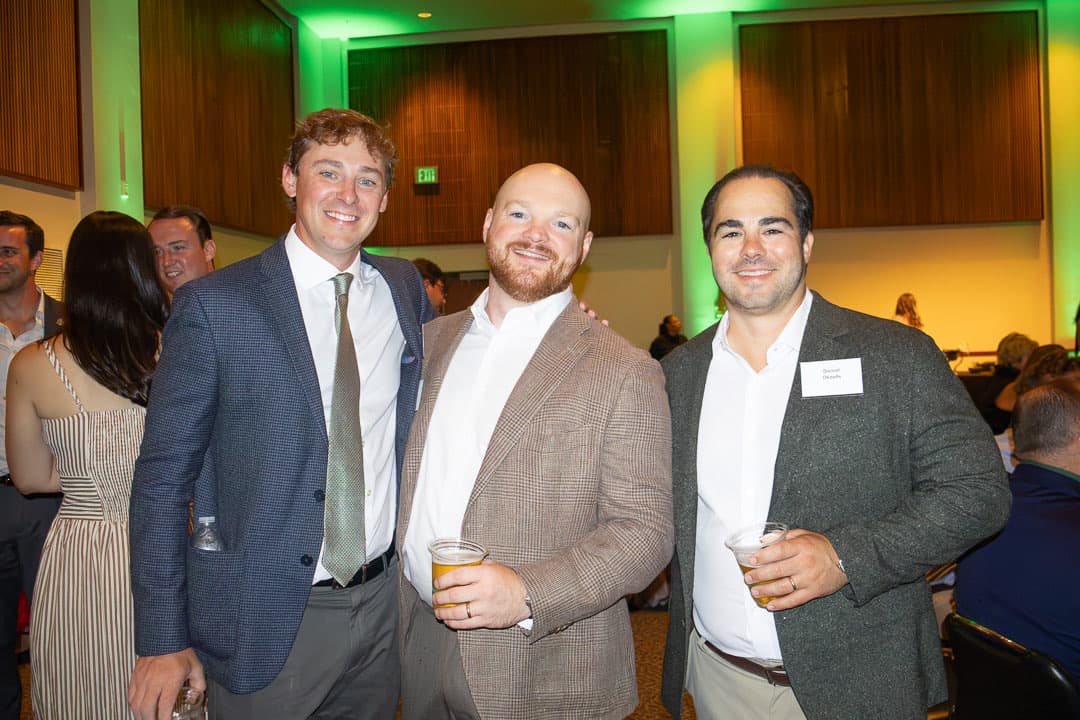 A reunion in the reception
