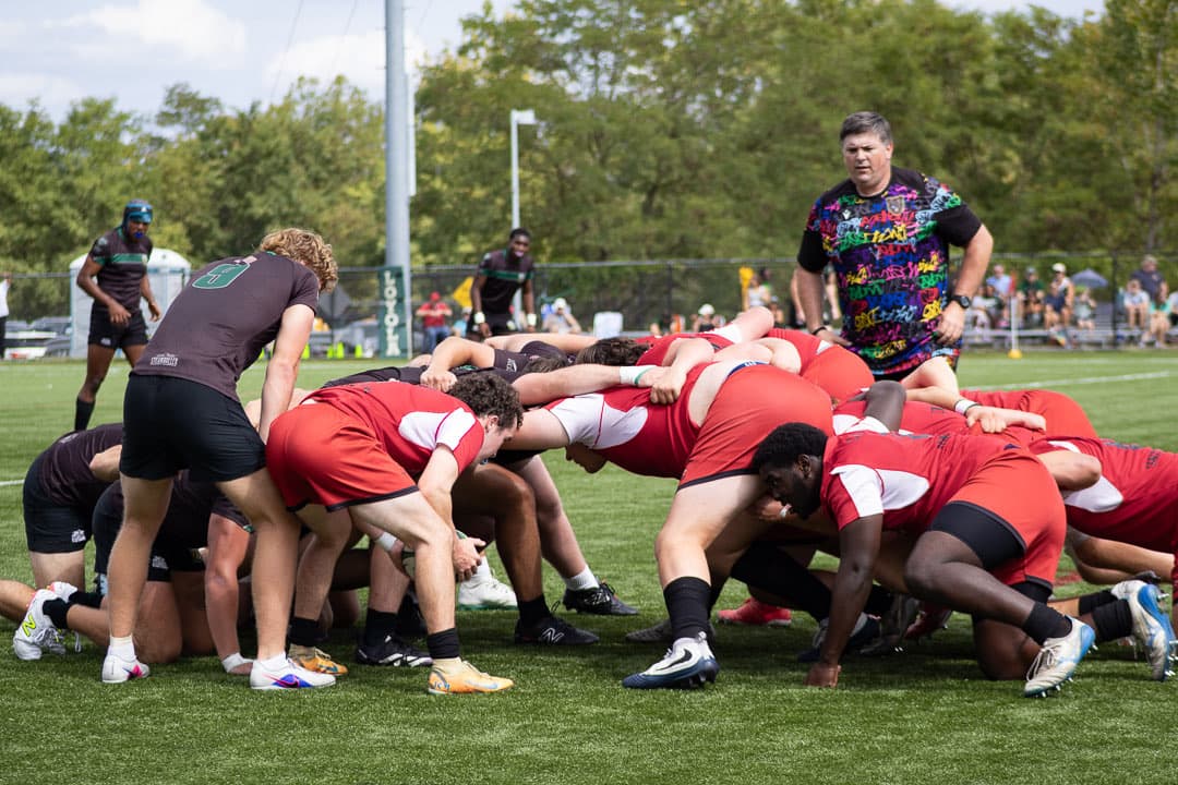 The scrum sets