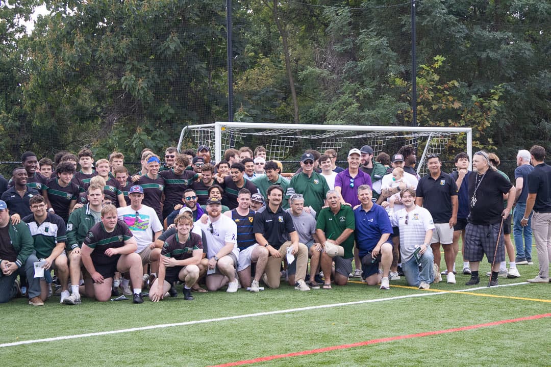 The whole weekend, together on the pitch