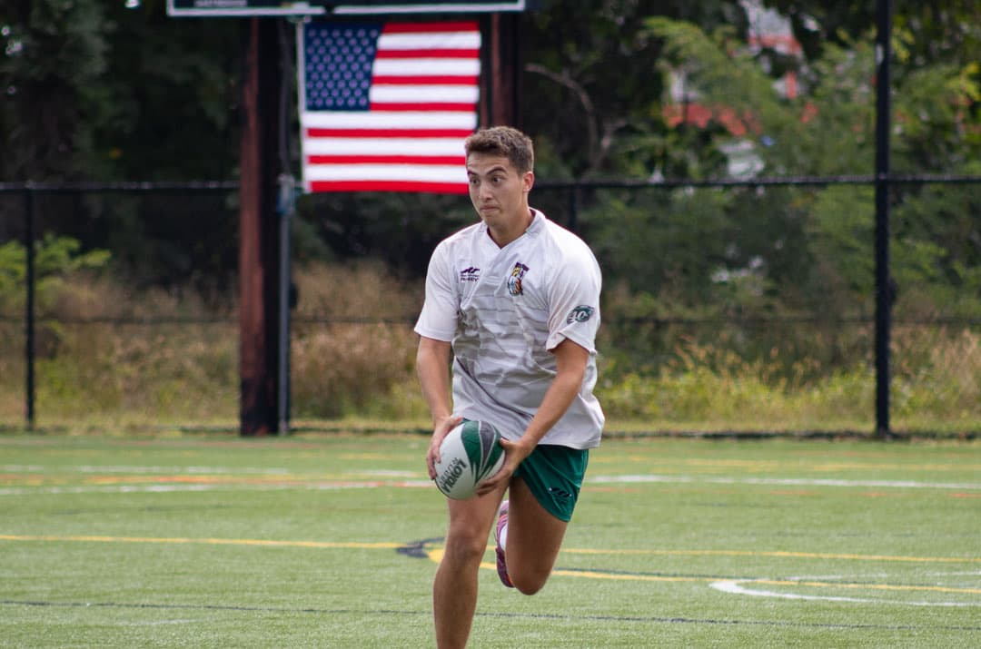 Running it back under the corner flag