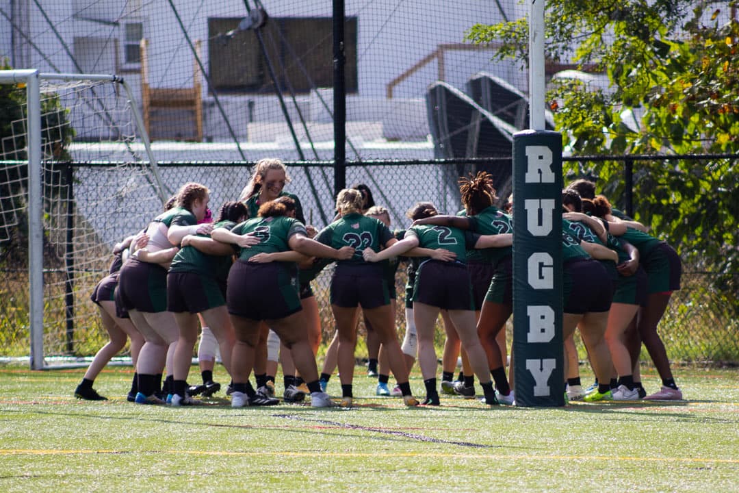 The pre-match huddle
