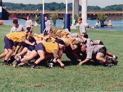 Loyola Rugby archive photo